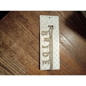 New Twig & Arrow Rhinestone Bride Layered Chain Belt Adjustment Bachelorette